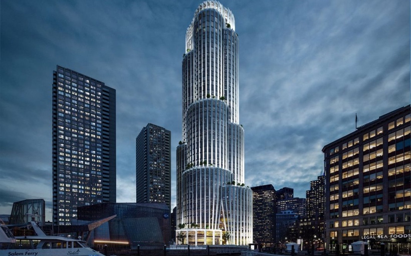 Chiofaro Files Plans for Waterfront Tower with Boston Development Agency