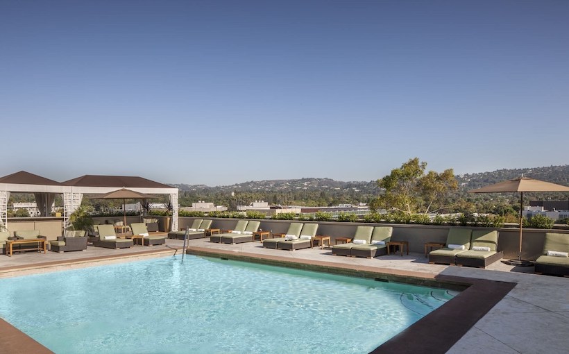 EOS Investors Viceroy LErmitage Beverly Hills Pool
