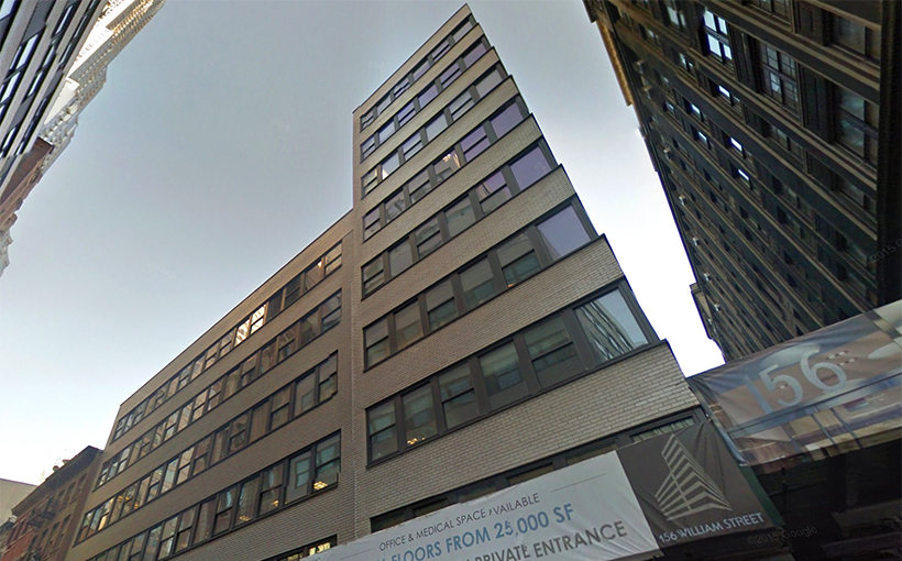 $60 per SF for Downtown Manhattan Medical