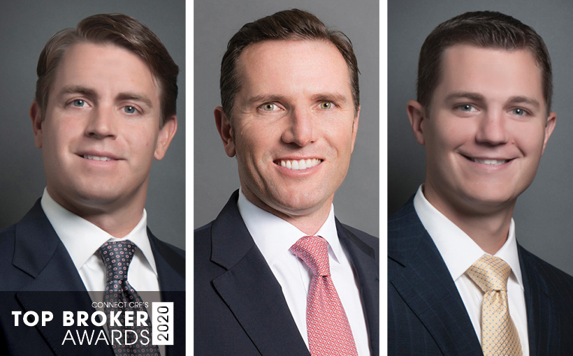 Top Broker Honoree: NKF’s Avery Klann, Hampton Beebe, Patrick Dufour