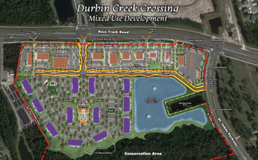 Ferber Co. Breaks Ground at Durbin Creek Crossing MXU Project in Jacksonville