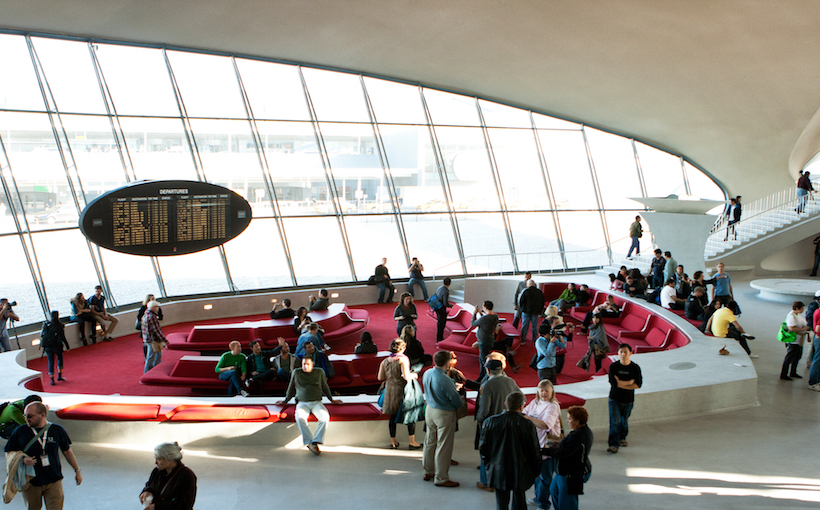 Time Flies in NY’s Retro 1960’s TWA Lounge