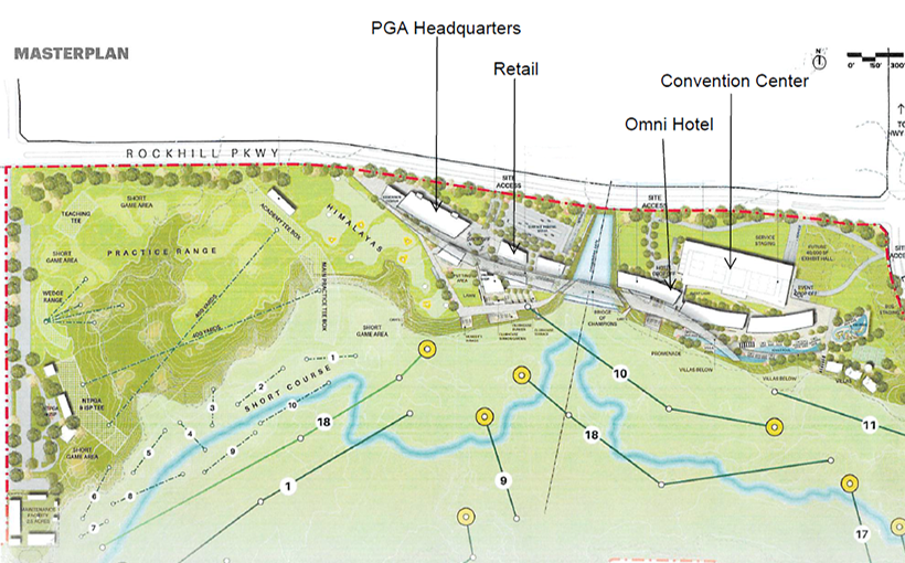 PGA Moving HQ to North Texas, Will Anchor 600-Acre MXU