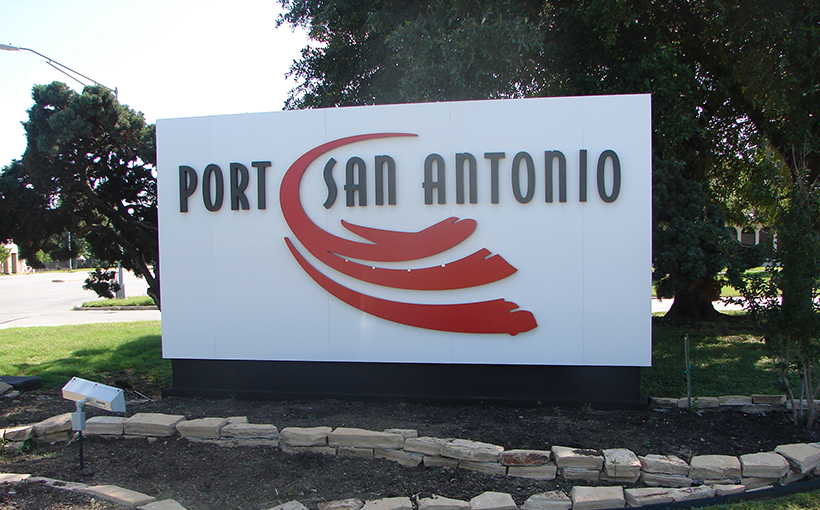 Port San Antonio Retrofitting Lights