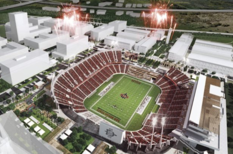 SDSU Locks Down $350M in Mission Valley Funding