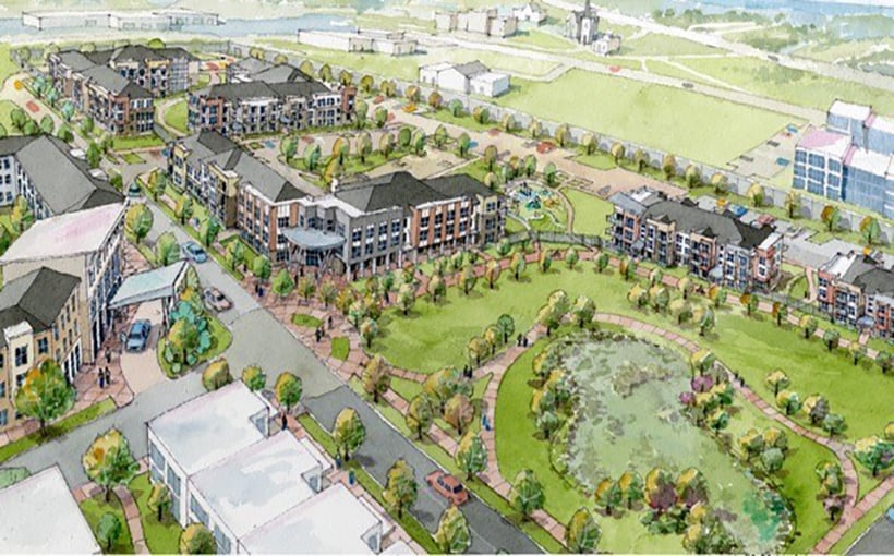 Construction Underway on Columbia at Renaissance Square