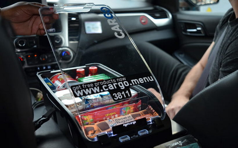 A Vending Machine on Wheels: Extra Income for Ride-Sharing Drivers