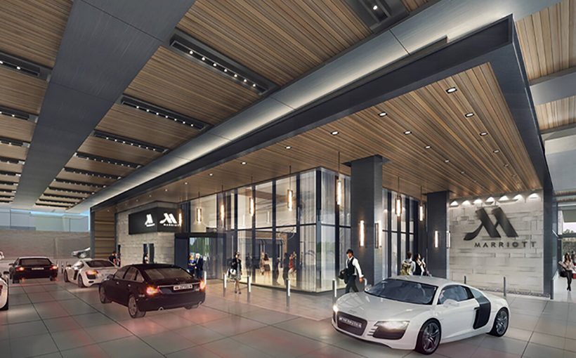 White Lodging Tops Out 613-Key Austin Marriott Downtown — With Bourbon