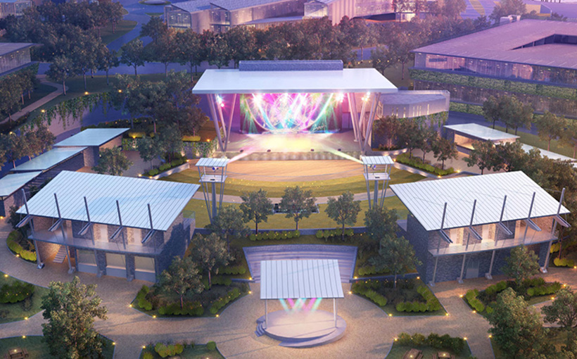 Ground Breaks on 50-Acre Entertainment Venue
