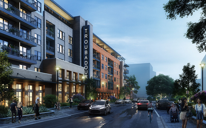 Wayfinder Real Estate to Build 321-Unit Troubadour