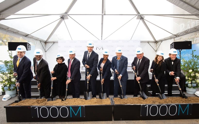 1000M Developers Celebrate Michigan Ave.’s Future High Point