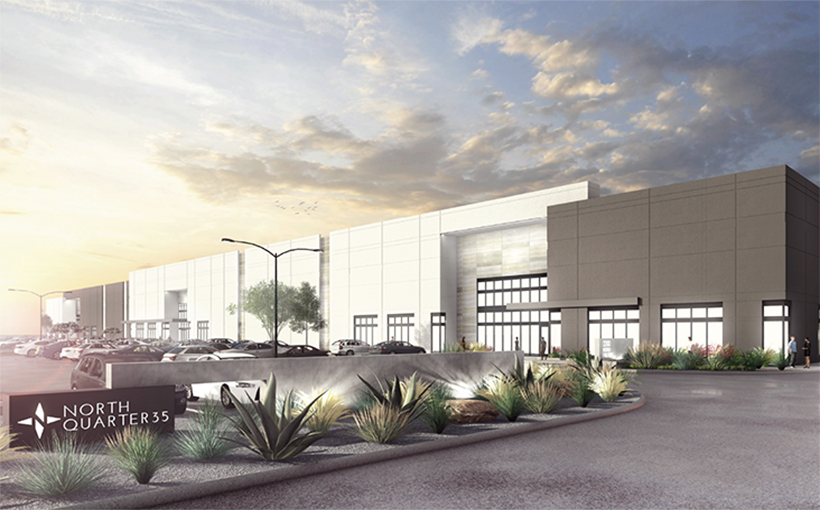 Ground Breaks on 640K-SF North Quarter 35