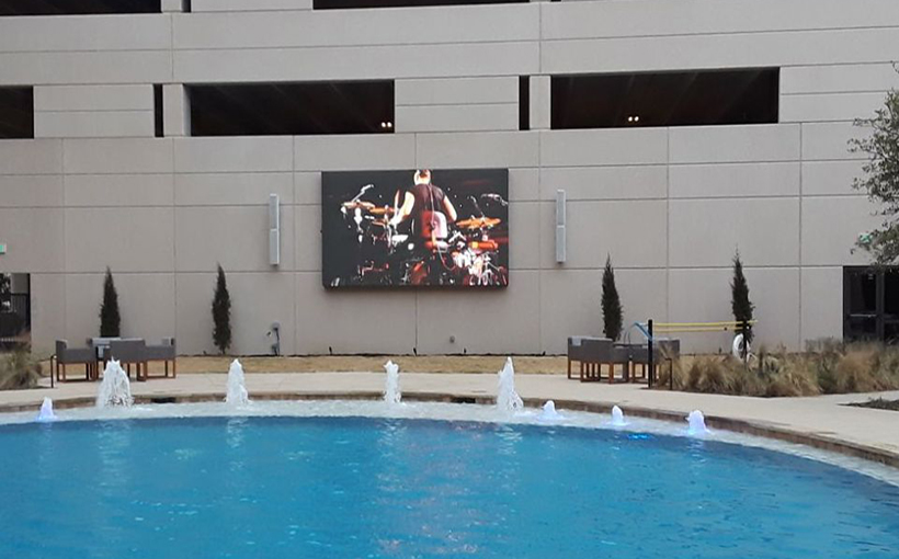 LED Display Centerpiece of Delta Hotels by Marriott