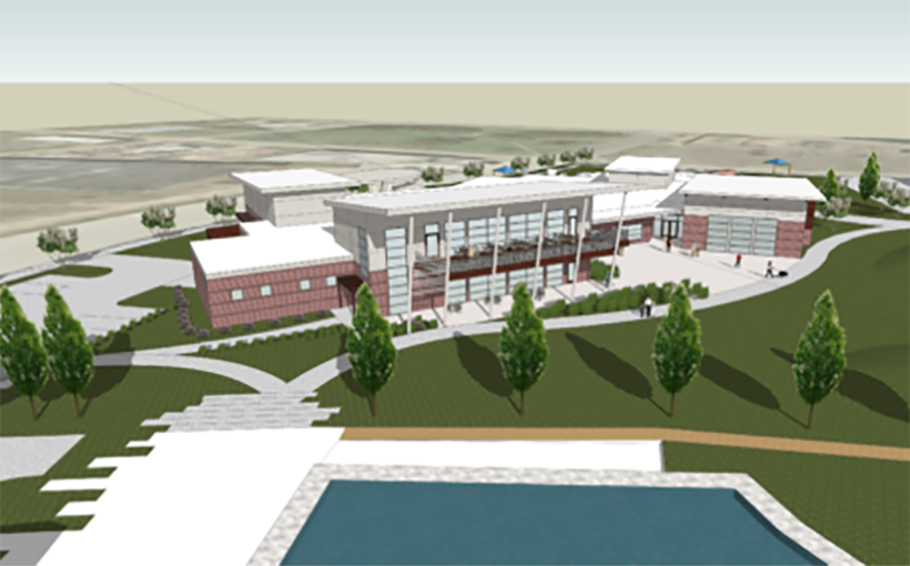 Dirt Work Underway on Senior Community Center