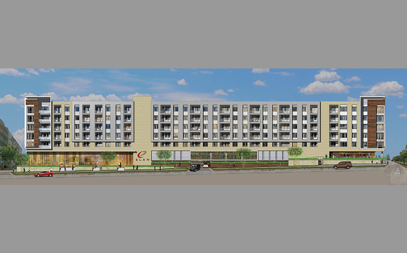 Construction Underway on Elan at Crockett Row