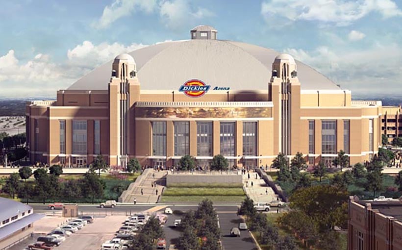 $450M Dickies Arena Going North in Fort Worth