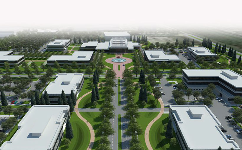 Groundbreaking Takes Place on Houston Spaceport, Phase I