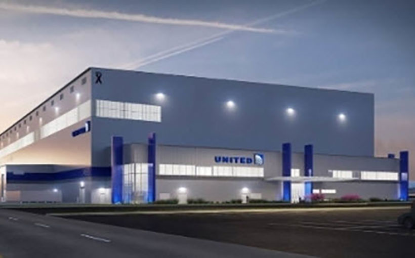 Construction Takes Off on United Airlines’ $162M Center