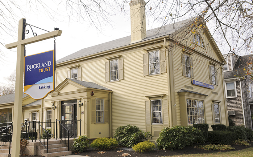 Rockland Trust Branch at 94 Court Street in Plymouth, MA November 17, 2013.