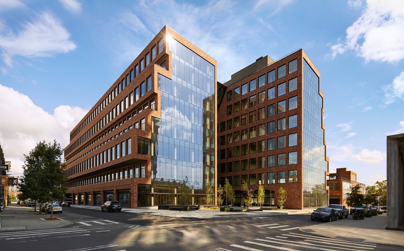 Rubenstein Partners’ 25 Kent is a mixed-use office and light manufacturing building in Brooklyn’s Williamsburg neighborhood