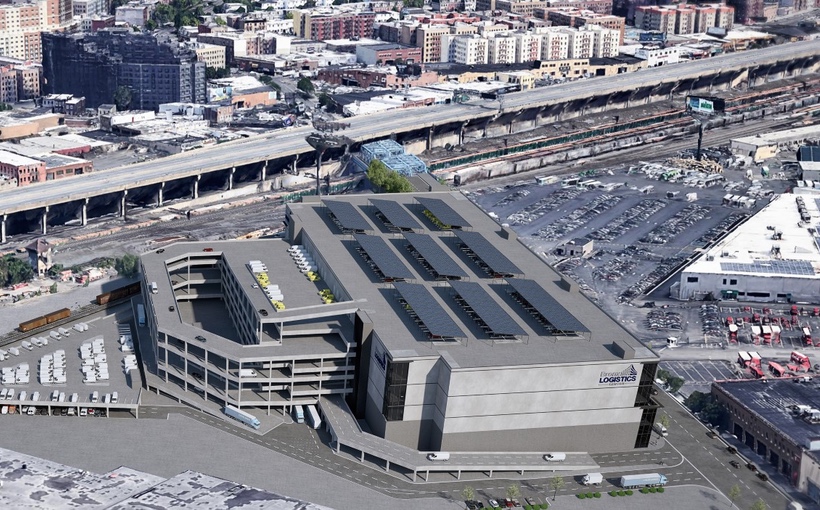 Bronx Logistics Center development Turnbridge JLL construction financing