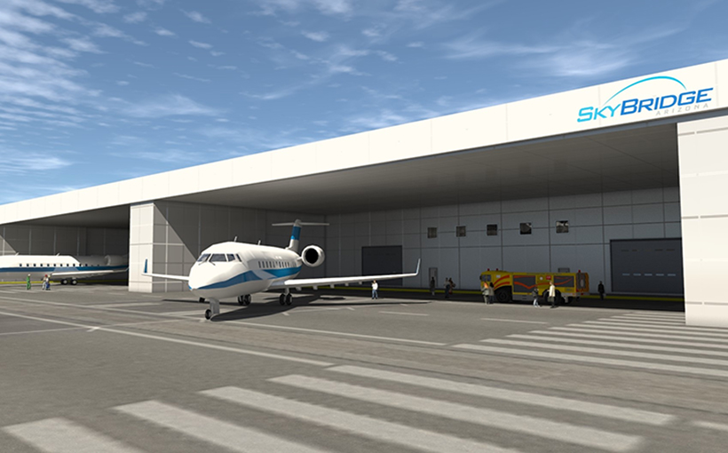 Graycor Takes Off With 82,500-SF SkyBridge Hangar