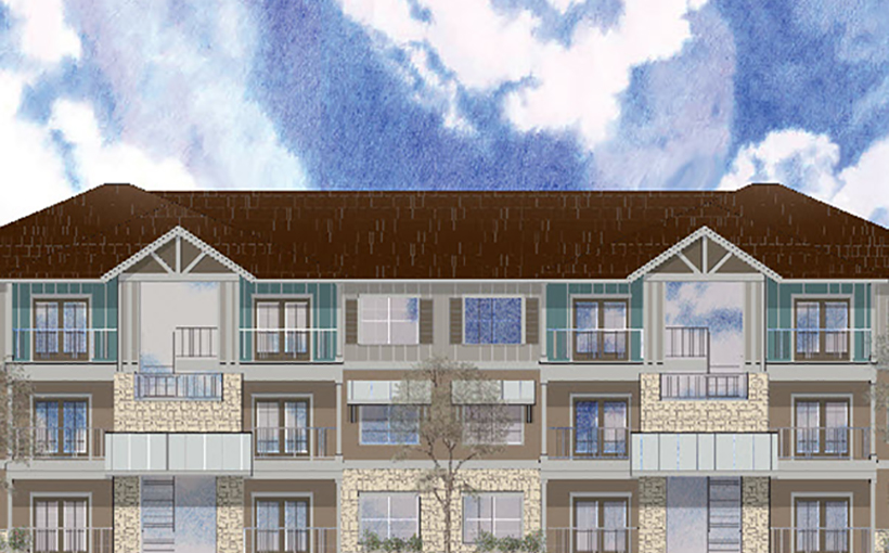 144-Unit Royal Vista Apartments Going North