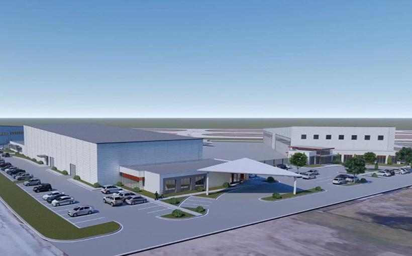 Hawker Beechcraft Facility Being Revamped into Hangars