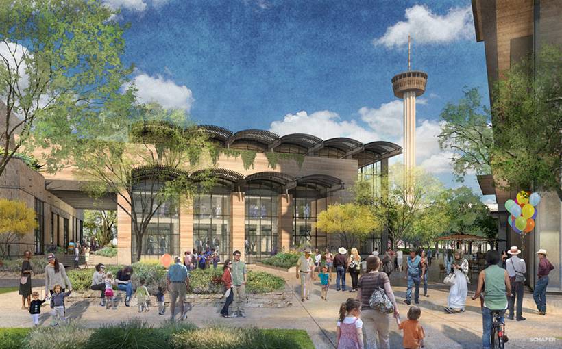 Design for Hemisfair MXU Unveiled, HDRC to Examine