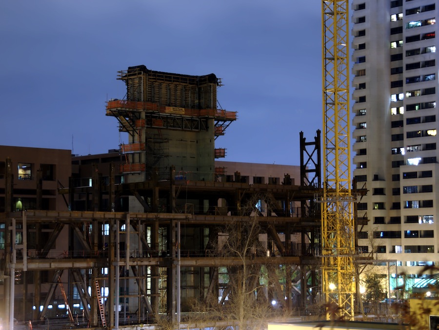 Construction Site Night View (San Diego, CA)