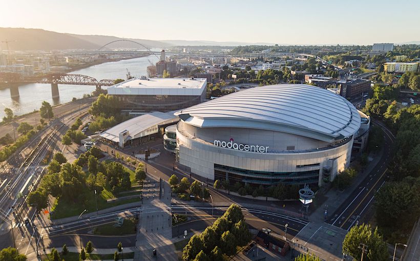 Moda Center First Arena to Earn LEED O+M Platinum Certification