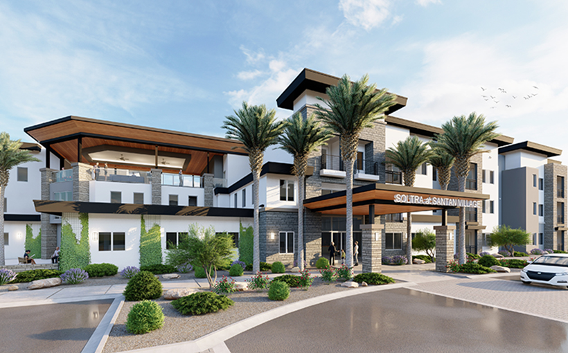 Work Begins on 380-Unit Soltra at Arizona’s SanTan Village