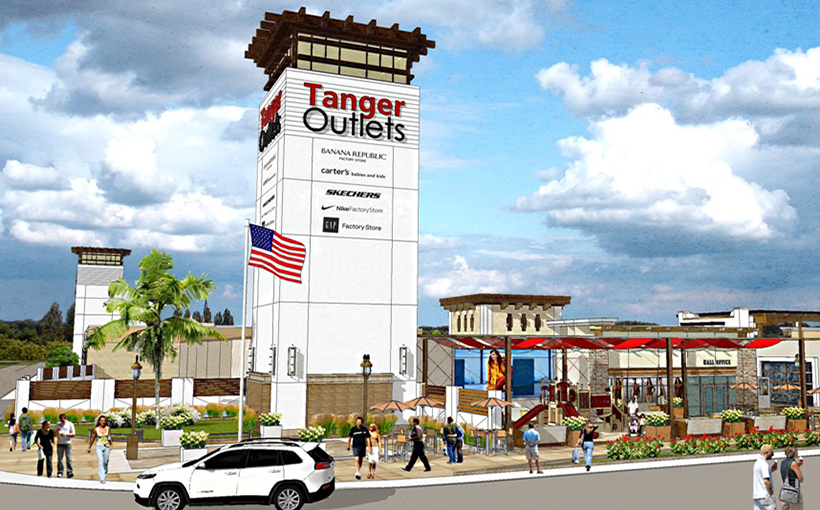 Construction Launches on 350K-SF FW Tanger Outlet