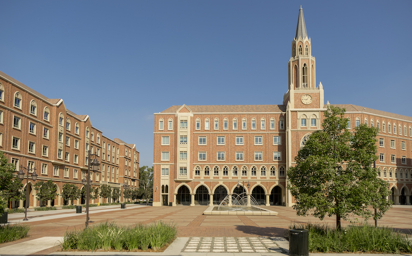 USC Village will be opening on Thursday, Aug. 17, 2017. (Photo/Gus Ruelas)