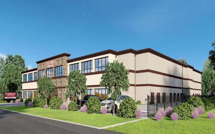 Surplus Shipping Containers Repurposed as Self Storage Facility