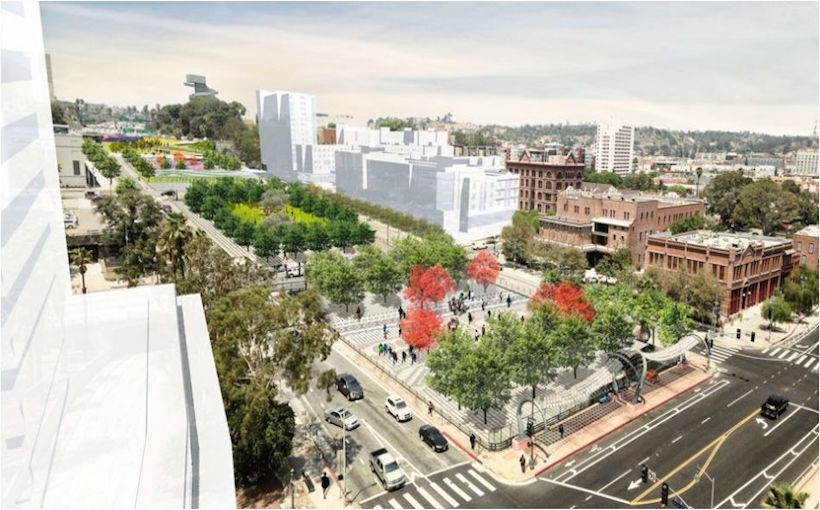 DTLA Freeway Cap Park Still Possible