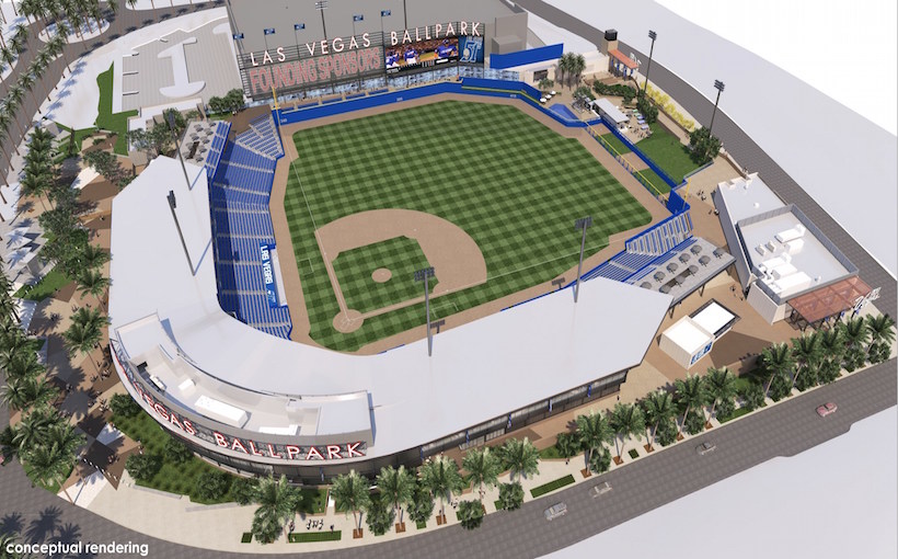 Las-Vegas-Ballpark–Southwest-Aerial