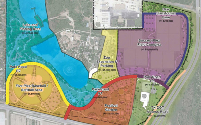 Abilene Approves $28M Park Master Plan