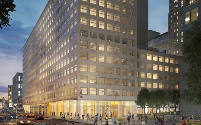 NYU Begins to Occupy Renovated, 530K-SF Tower at 370 Jay St.