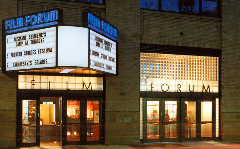 Film Forum marquee