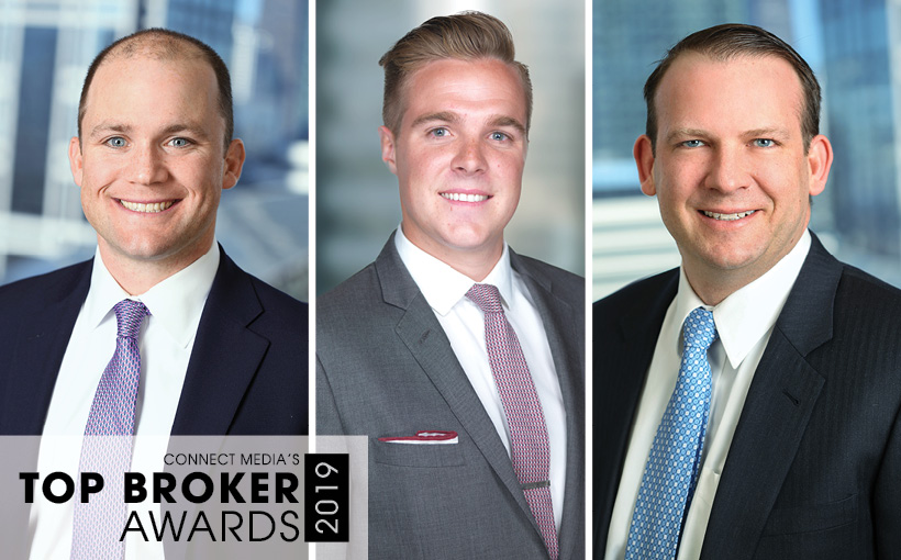 Top Broker Honorees: Peter Kelly, Brett Ratay and Matt Hickey