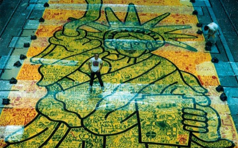Keith Haring’s Banner to Hang at Hudson Yards