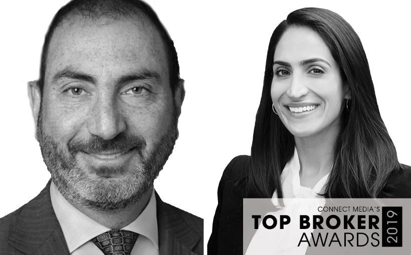 Top Broker Honorees: Bruce Miller, Nooshin Felsenthal, Justin van Blaricom and Eric Johnston