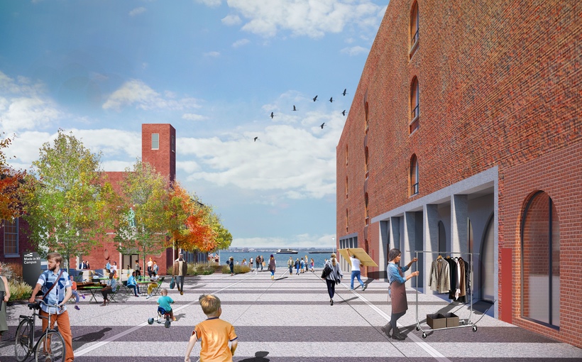 NYCEDC Unveils Design for Garment Hub at Bush Terminal