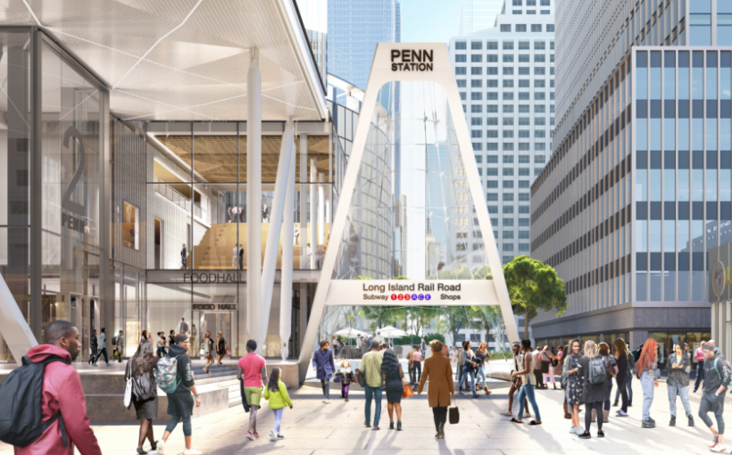 Penn Station Will Get New Main Entrance