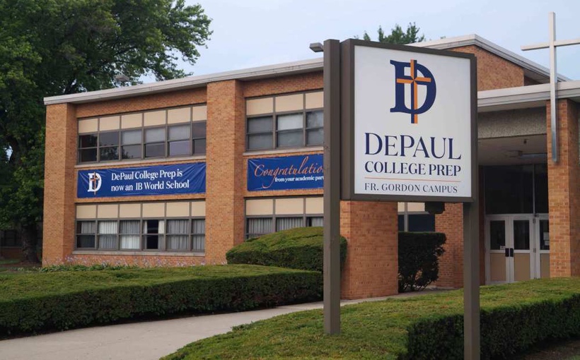 Chicago DePaul College Prep former campus Irving Park Chicago