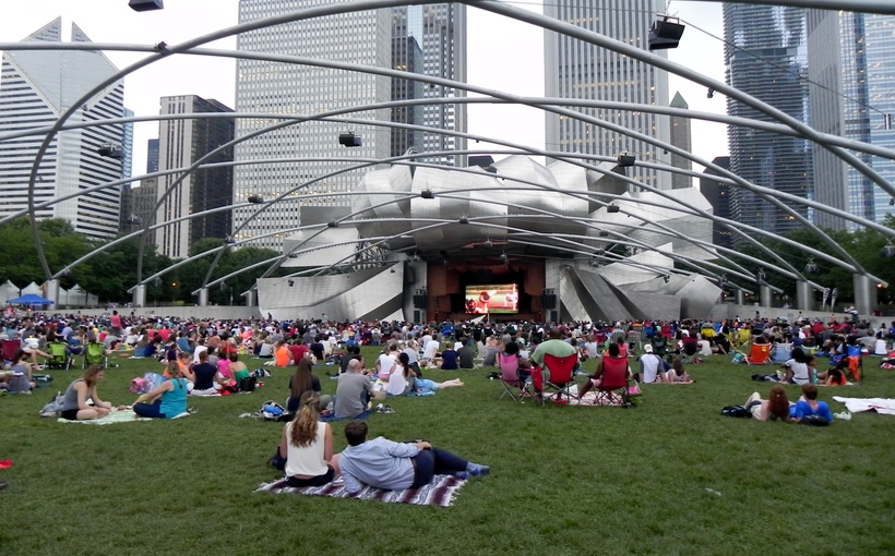 Chicago Millennium Park Summer Film Series