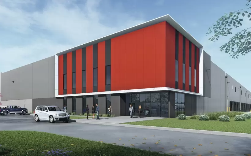 CRG's new industrial development in Country Club Hills, IL was financed with equity from its new logistics fund