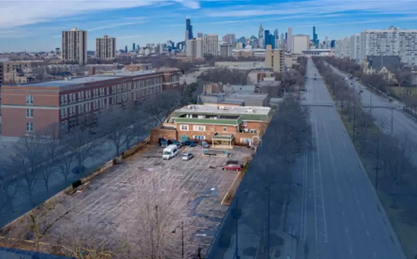 Chicago Douglas Plaza site Bronzeville