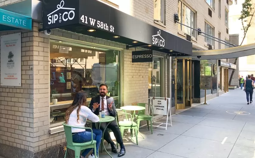 New York Sip and Co. 41 W. 58th St. Manhattan